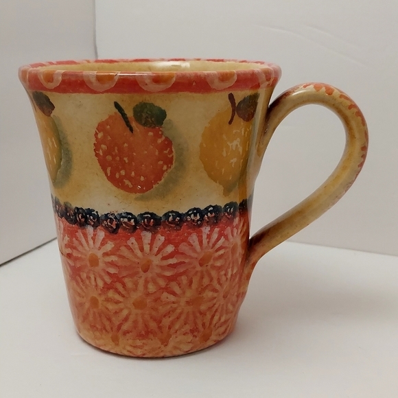 Neiman Marcus Coffee Tea Mug Cup Handpainted in Italy - Picture 9 of 13